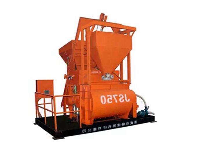 Hubei JS750 double horizontal shaft forced mixer